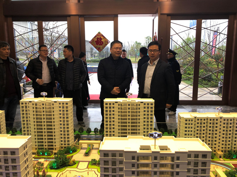 松陽縣副縣長(zhǎng)潘永水一行調(diào)研松陽美林南城壹號(hào)項(xiàng)目