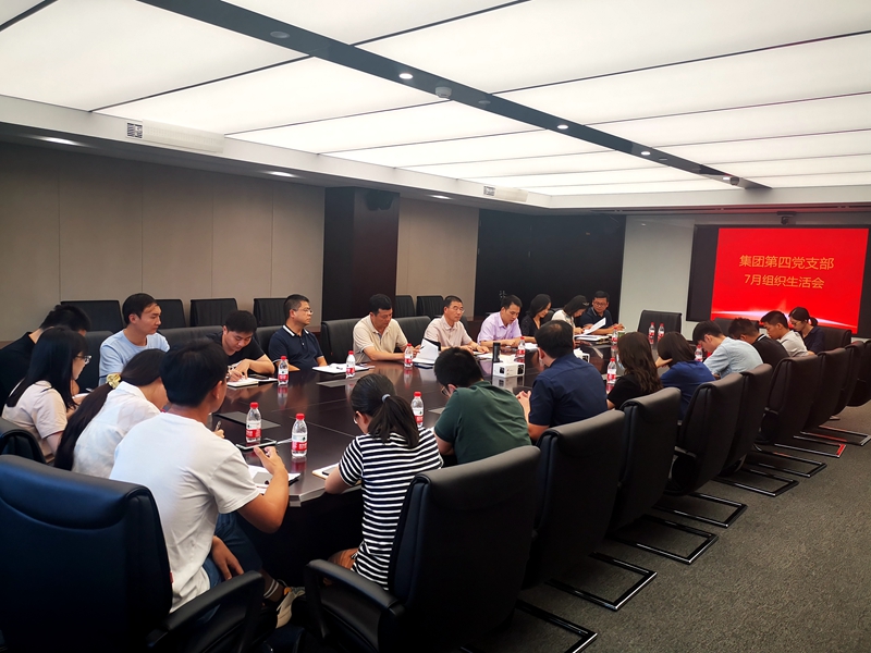 集團(tuán)第四黨支部召開黨史學(xué)習(xí)教育專題組織生活會(huì)