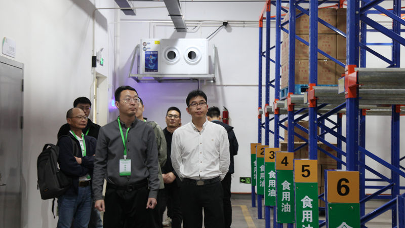 溫州市洞頭區供銷社主任曾中揚考察浙農華盛