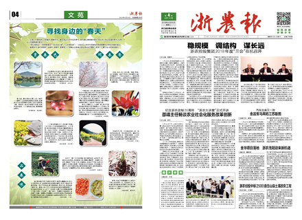 浙農報2019第4期（一、四版） 